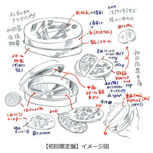 クリープハイプ / 泣きたくなるほど嬉しい日々に【初回限定盤】【CD】【+DVD】【+GOODS】