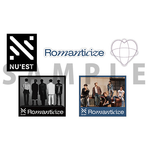 NU'EST / Romanticize ステッカーセット