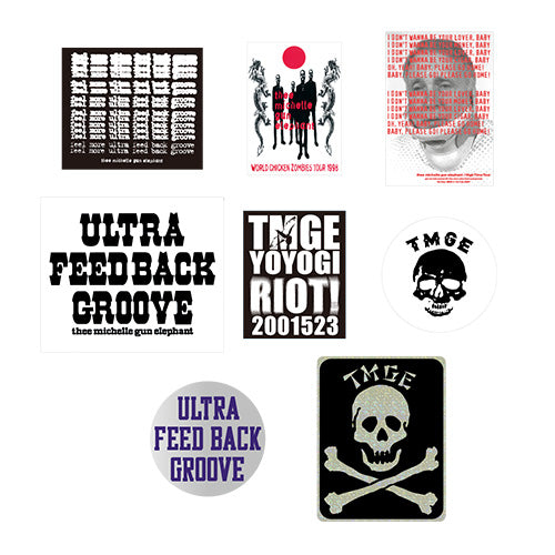 THEE MICHELLE GUN ELEPHANT / TMGEステッカーセットB（Re-Print）