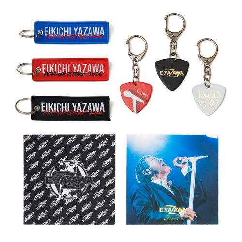 矢沢永吉 / カプセルトイ(Do it!YAZAWA2025 LIVE in TOKYO DOME)(タグキーホルダー/ピックキーホルダー/クリーナークロス)全8種【グッズ】