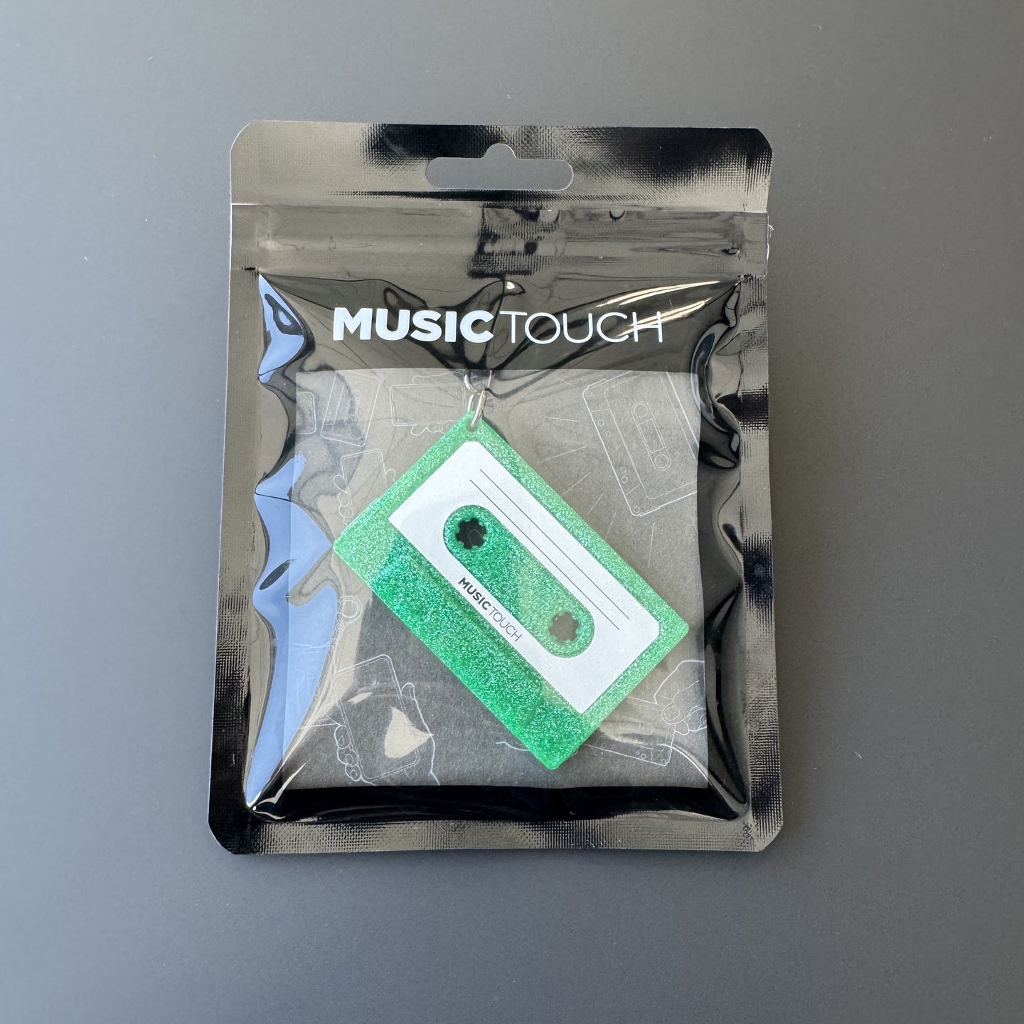 V．A． / MUSIC TOUCH カセットキーホルダー【エメラルド】【グッズ】