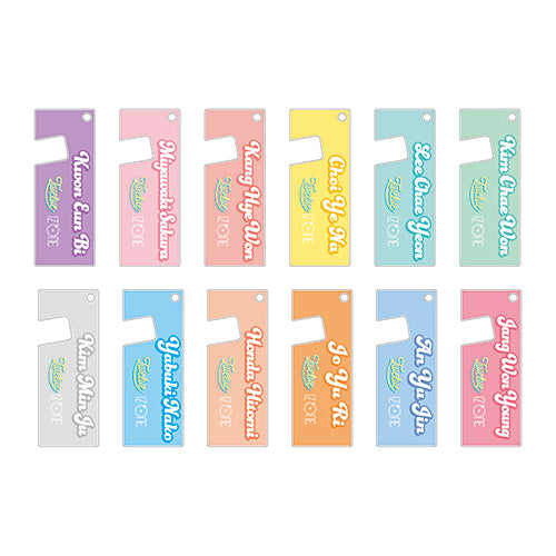 IZ*ONE / IZ*ONE ｢Twelve｣ POP-UP STORE GOODS (スマホバーキーホルダー (12種/目隠し))