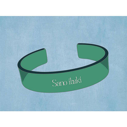 Sano ibuki / 翠玉のアクリルバングル