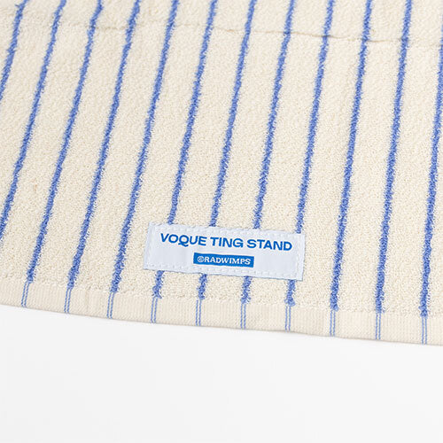 RADWIMPS / 20th Anniversary 特別展「私たちはまだRADWIMPSを知らない」 VOQUE TING STAND ハンドタオル【WHITE】