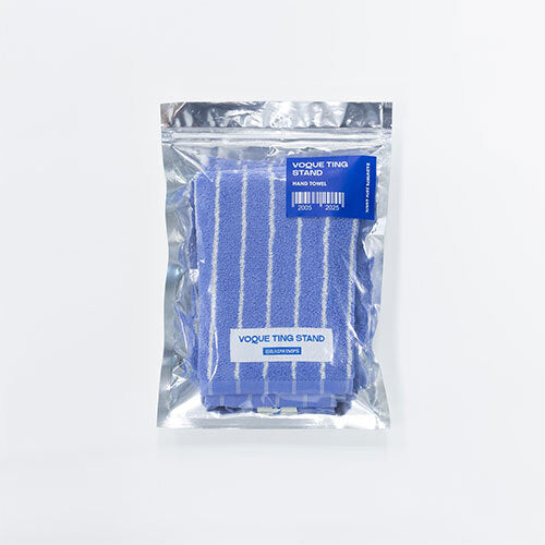 RADWIMPS / 20th Anniversary 特別展「私たちはまだRADWIMPSを知らない」 VOQUE TING STAND ハンドタオル【BLUE】