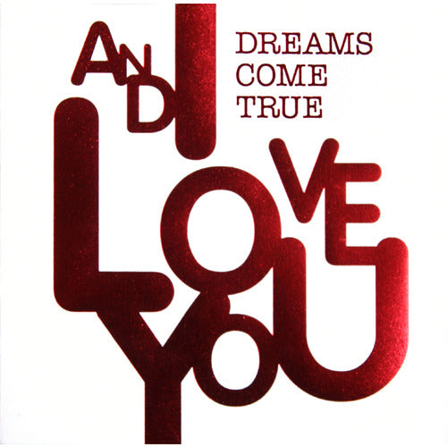 DREAMS COME TRUE / AND I LOVE YOU【CD】