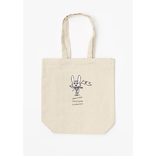 RCサクセション / RCサクセション＆忌野清志郎 55th Celebration POP-UP STORE ヒトハタウサギ × The Rolling Stones TOTE BAG【NATURAL】【グッズ】