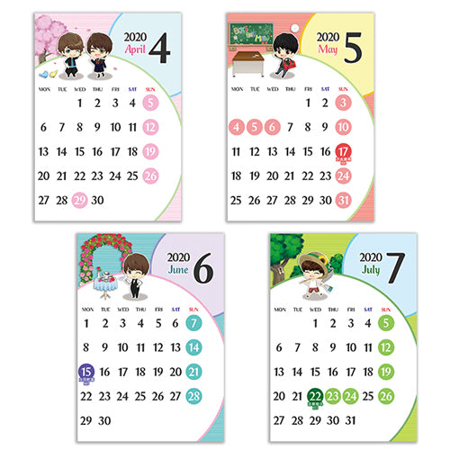 BOYS AND MEN / ボイメン☆恋～ようこそボイメンハウスへ～ (スクールカレンダー)