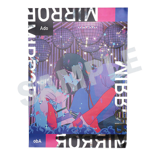 Ado / Ado「残夢」POP-UP STORE MIRROR メタリックポスター