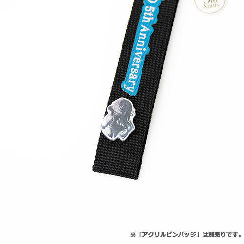 Ado / Ado 5th Anniversary POPUP-STORE カスタムストラップキーホルダー【Black】