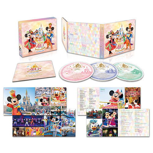 東京ディズニーリゾート / 東京ディズニーリゾート40周年“ドリームゴーラウンド”ミュージック・アルバム【デラックス】【CD】