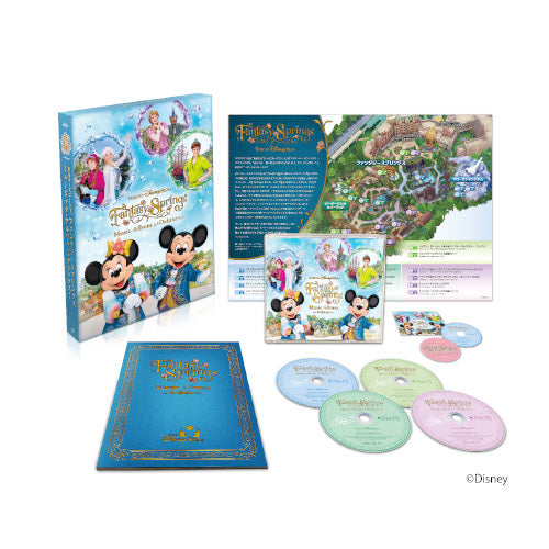 東京ディズニーシー / ファンタジースプリングス ミュージック・アルバム［デラックス］【CD】