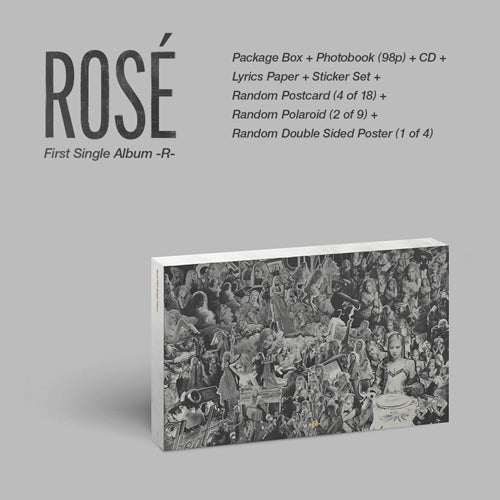 ROSÉ from BLACKPINK / R【輸入盤】【CD MAXI】
