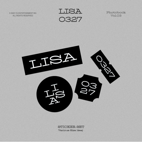 LISA / LISA 0327 PHOTOBOOK VOL.03