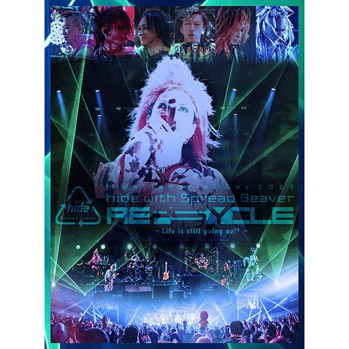 hide with Spread Beaver / REPSYCLE THE REPSYCLED【初回生産限定盤】【UNIVERSAL MUSIC STORE限定VRゴーグル付きセット】【Blu-ray】【+CD】【+GOODS】