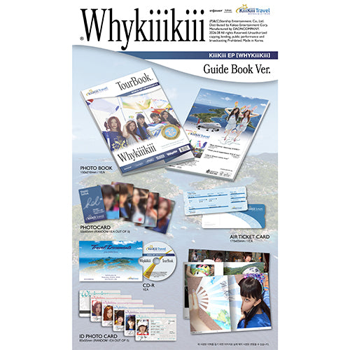 KiiiKiii / WhyKiiiKiii（GUIDE BOOK VER.）【ラッキードロー対象商品】【CD】