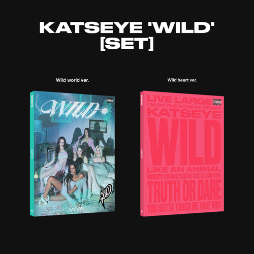 KATSEYE / WILD【UNIVERSAL MUSIC STORE限定盤 2形態セット】【直輸入盤/国内仕様】【CD】