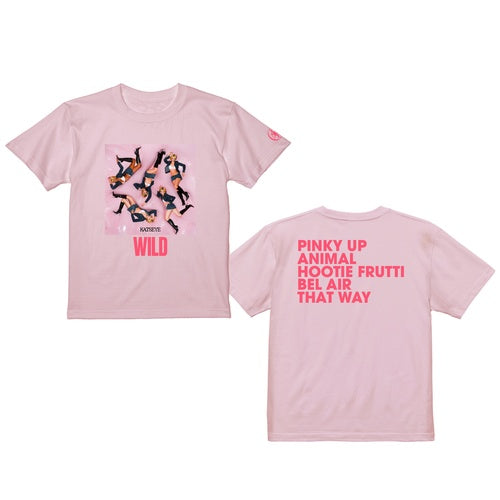 KATSEYE / WILD POP UP PINK COVER T【グッズ】