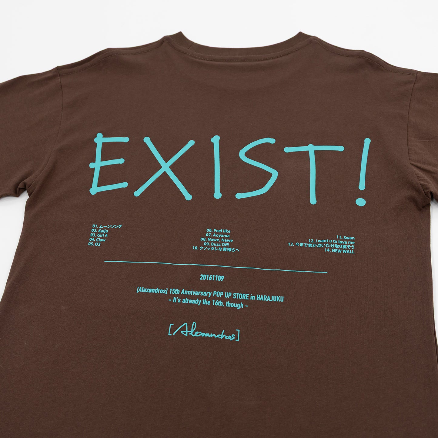 [Alexandros] / ジャケットTシャツ EXIST!【グッズ】