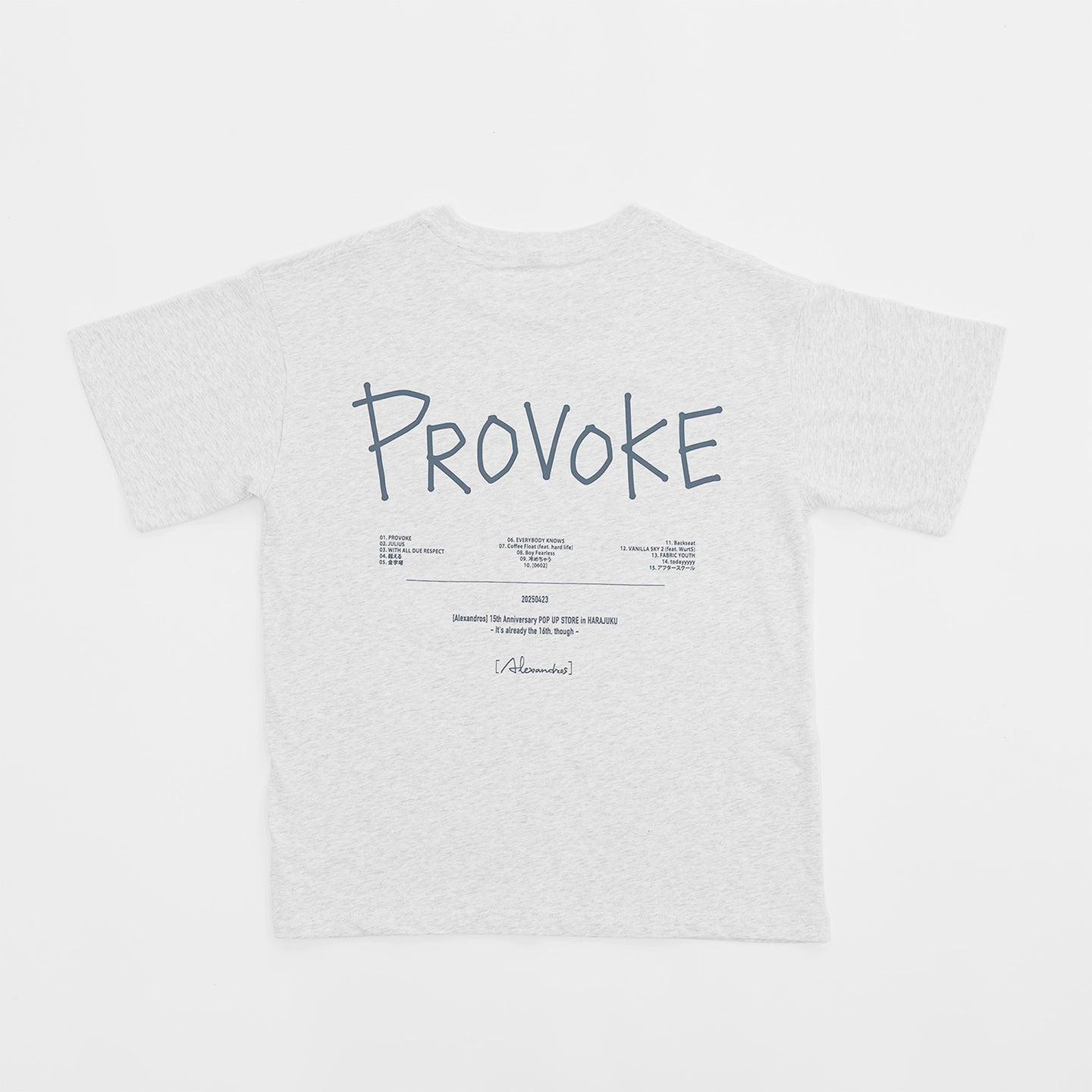 [Alexandros] / ジャケットTシャツ PROVOKE【グッズ】