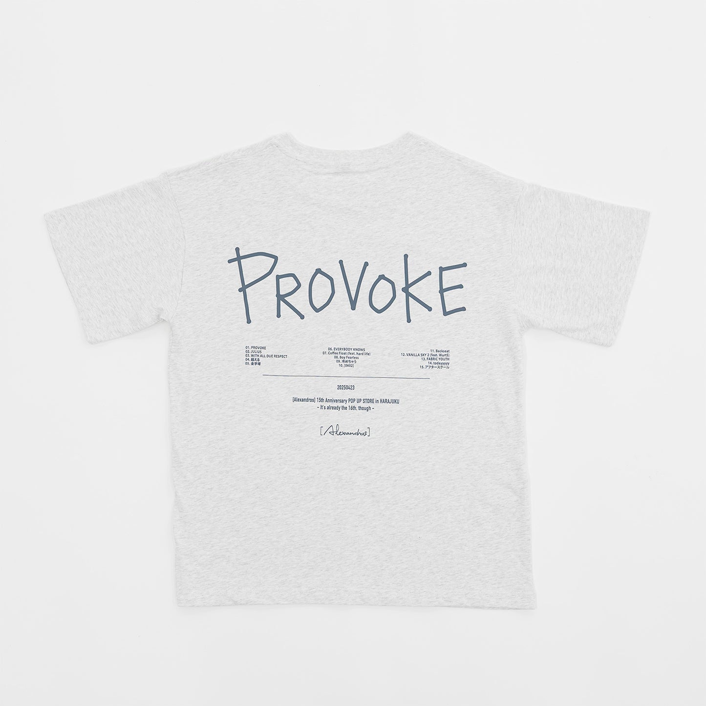 [Alexandros] / ジャケットTシャツ PROVOKE【グッズ】