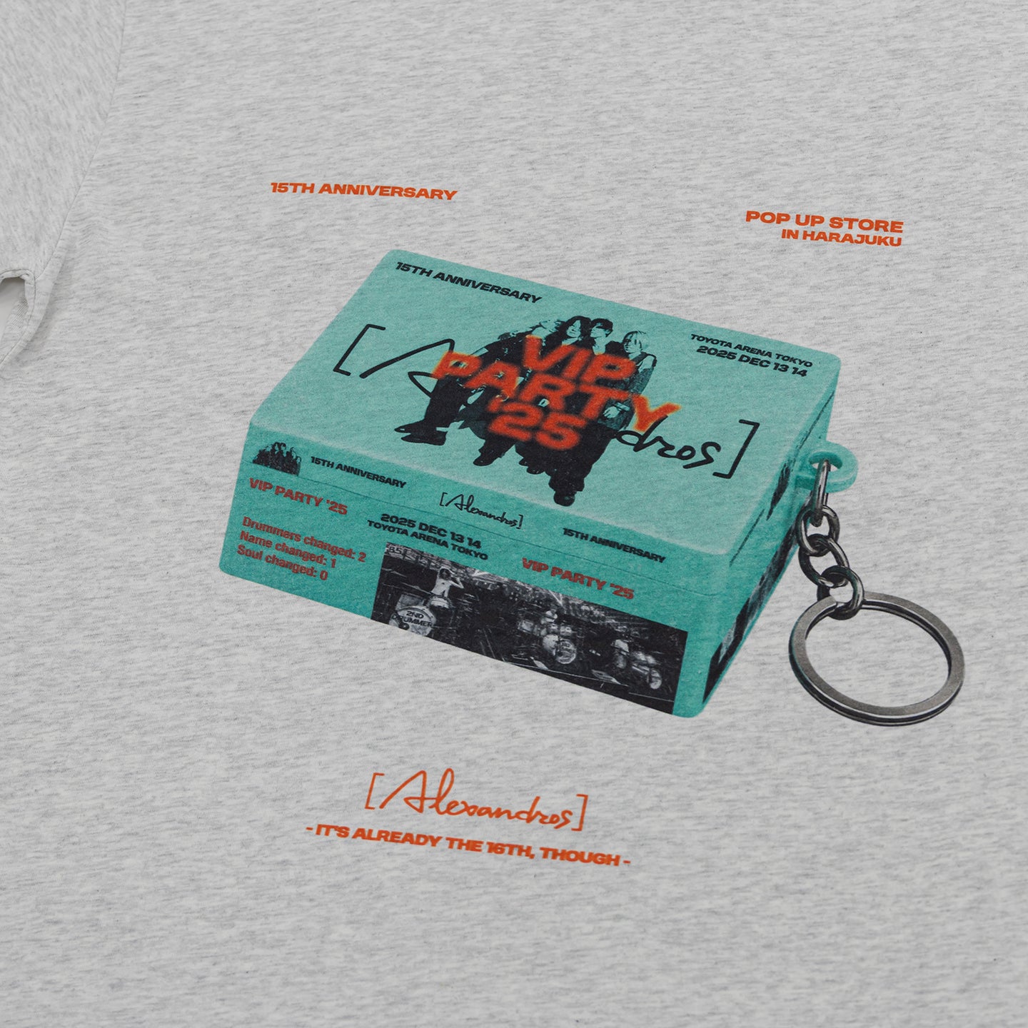[Alexandros] / キービジュアルTシャツ(EC限定)【グッズ】