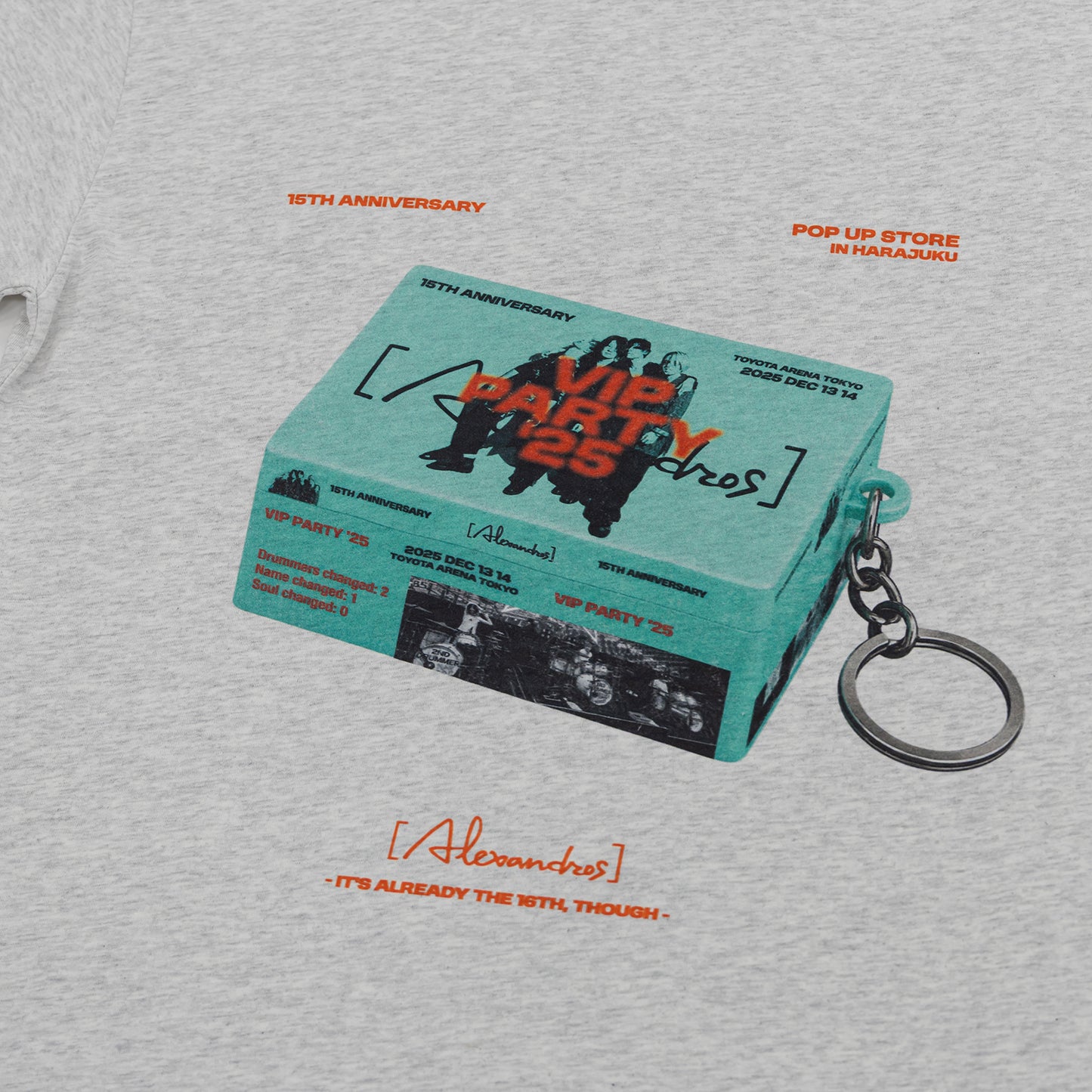 [Alexandros] / キービジュアルTシャツ(EC限定)【グッズ】