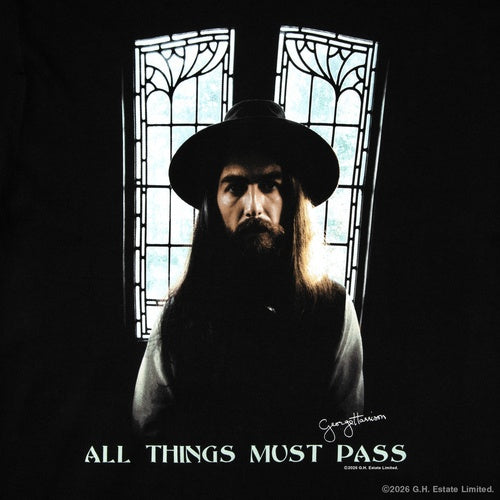 George Harrison / All Things Must Pass Photo S/S Tee【グッズ】