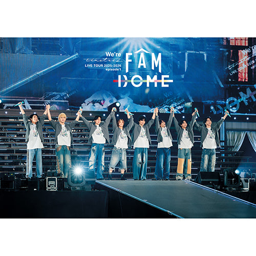 timelesz / We’re timelesz LIVE TOUR 2025-2026 episode 1 FAM DOME【通常盤】【DVD】