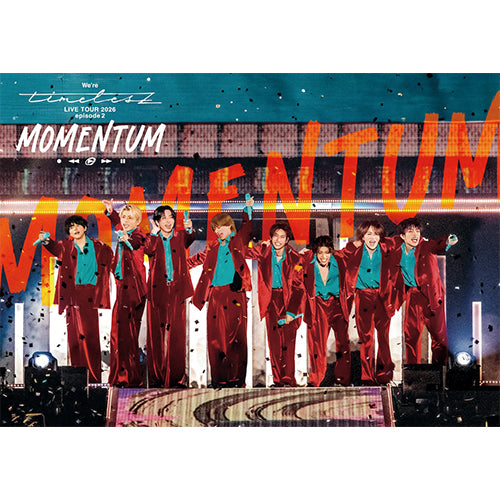 timelesz / We’re timelesz LIVE TOUR 2026 episode 2 MOMENTUM【通常盤】【Blu-ray】