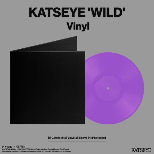 KATSEYE / WILD【UNIVERSAL MUSIC STORE限定盤】【直輸入盤/国内仕様】【アナログ】