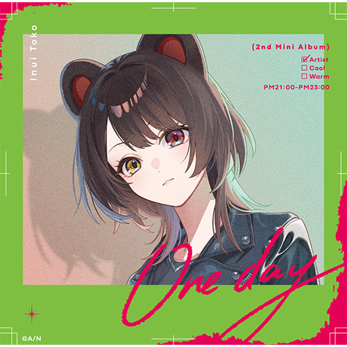 戌亥とこ / One day【通常盤・初回プレス】【CD】