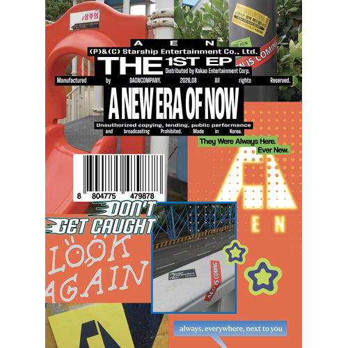 AEN / A NEW ERA OF NOW【Next to You Ver.】【CD】