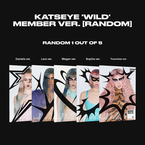 KATSEYE / WILD【メンバー盤単品ランダム】【直輸入盤/国内仕様】【CD】