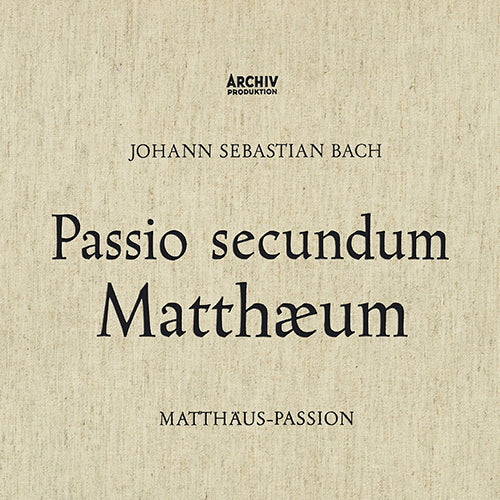 カール・リヒター / バッハ：マタイ受難曲【CD】【SHM-CD】