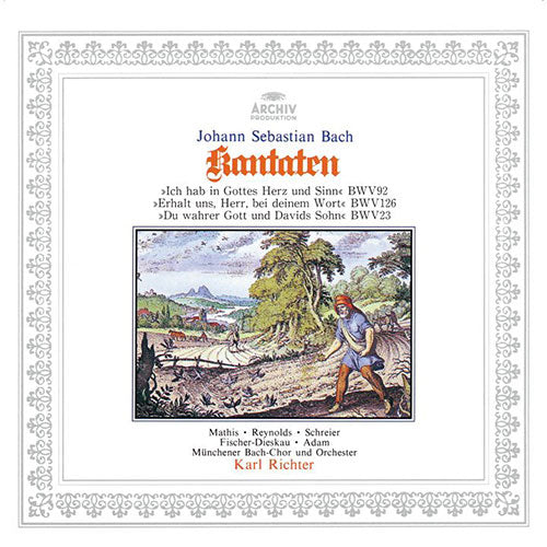 カール・リヒター / J.S.バッハ：カンタ－タ集 第92・126・23番【初回限定盤】【CD】