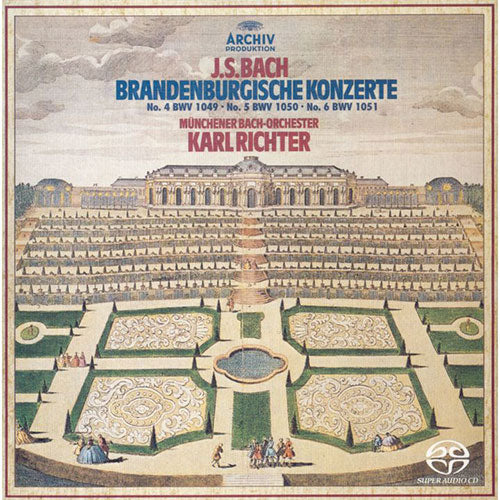 カール・リヒター / J.S.バッハ：ブランデンブルク協奏曲第4番～第6番 BWV1049-1051【初回生産限定盤】【SA-CD】【SHM-CD】