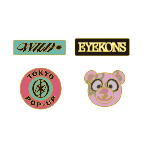 KATSEYE / WILD POP UP PINS【数量限定】【グッズ】