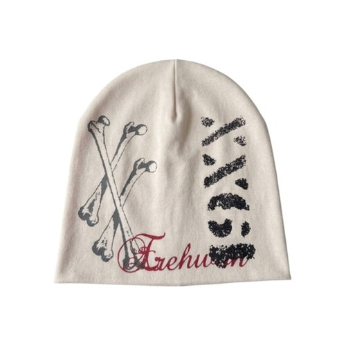 mgk / Erehwon Studios x 19XX Beanie Beige (Red)【グッズ】