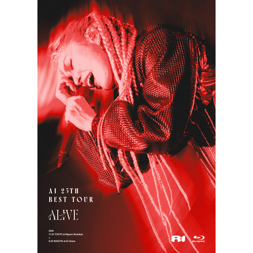 AI / AI 25th best tour ←ALIVE→【Blu-ray】