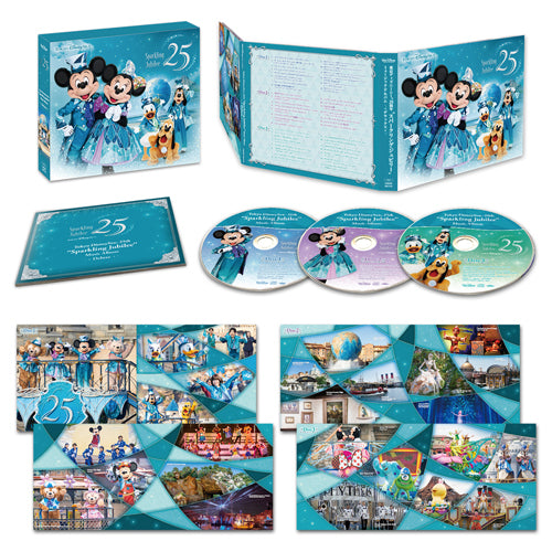 東京ディズニーシー / 東京ディズニーシー®25周年”スパークリング・ジュビリー”ミュージック・アルバム [デラックス]【CD】