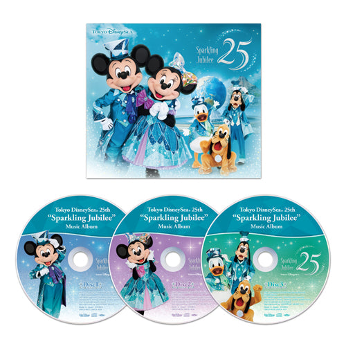 東京ディズニーシー / 東京ディズニーシー®25周年”スパークリング・ジュビリー”ミュージック・アルバム [デラックス]【CD】