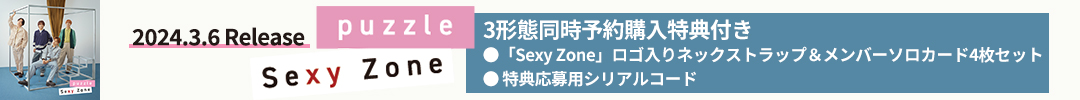 Sexy Zone / puzzle