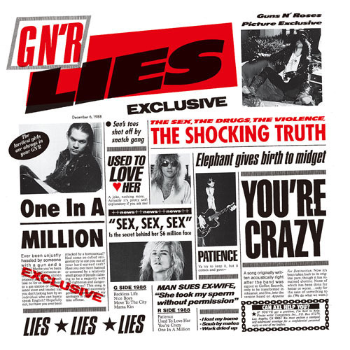 ガンズ・アンド・ローゼズ / G N' R Lies【Explicit Version】【輸入盤】【CD】
