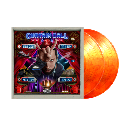 エミネム / Curtain Call 2 [Exclusive Orange Vinyl]【輸入盤】【UNIVERSAL MUSIC STORE限定盤】【2LP】【アナログ】