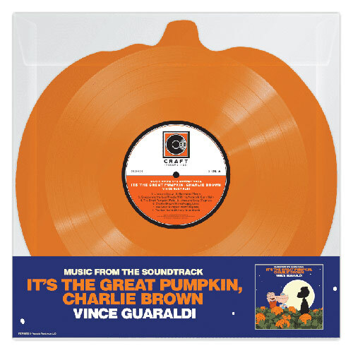 ヴィンス・ガラルディ / It's The Great Pumpkin, Charlie Brown【直輸入盤】【限定盤】【カボチャ型LP】【アナログ】