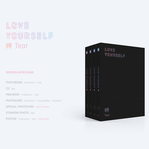 BTS / LOVE YOURSELF 轉 'Tear'【輸入盤】【CD】
