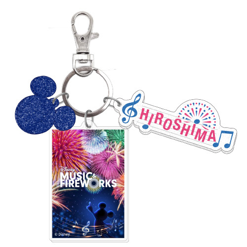 Disney Music & Fireworks キーホルダー【グッズ】 | ディズニー