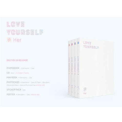LOVE YOURSELF 承 'Her'【CD】 | BTS | UNIVERSAL MUSIC STORE