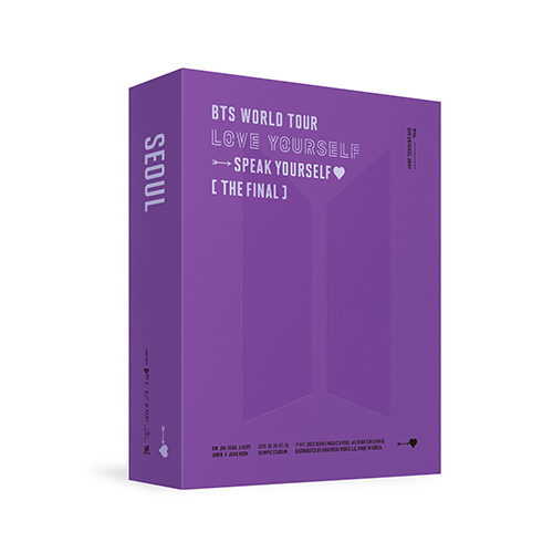 BTS WORLD TOUR 'LOVE YOURSELF : SPEAK YOURSELF' [THE FINAL 